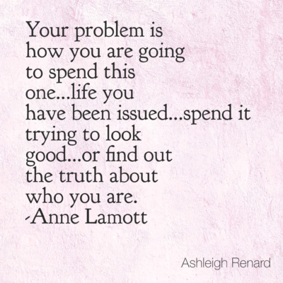 Ashleigh Renard quotes Anne Lamott