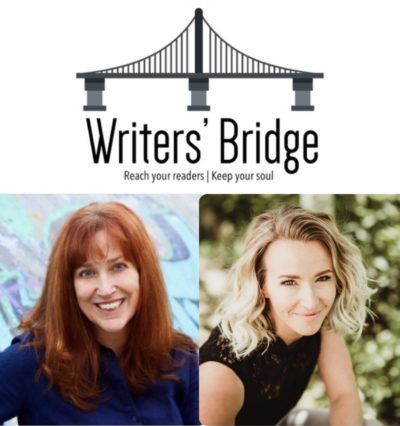 Writers' Bridge Allison K Williams Ashleigh Renard platform zoom call