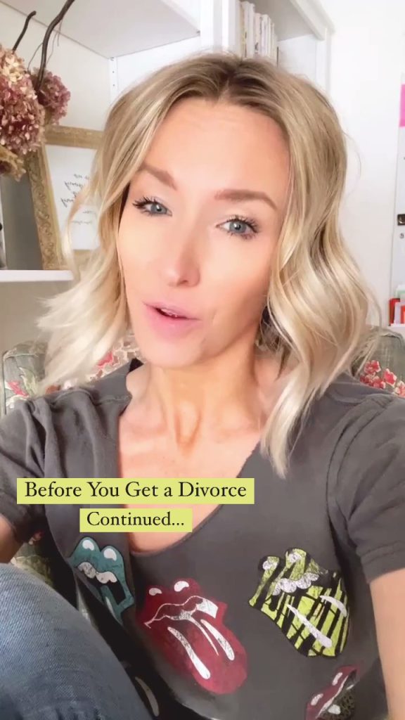 Before You Get a Divorce, continued